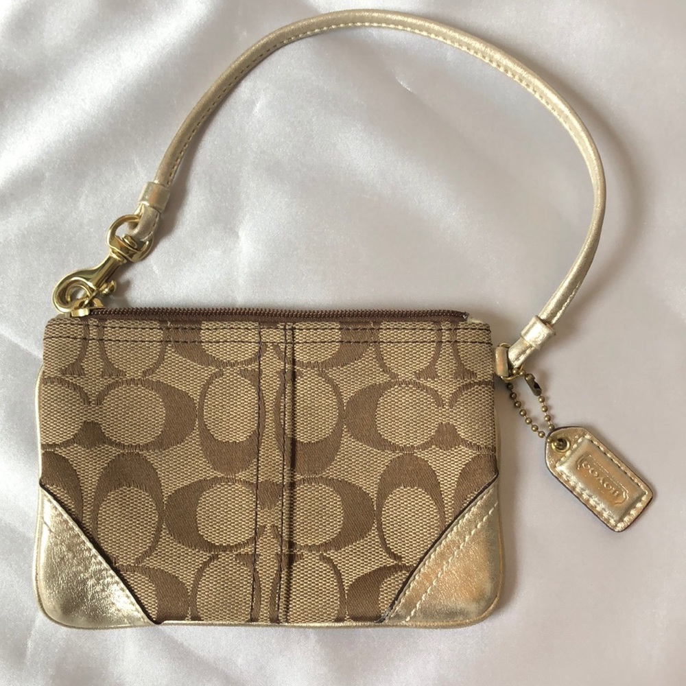 Coach wristlet